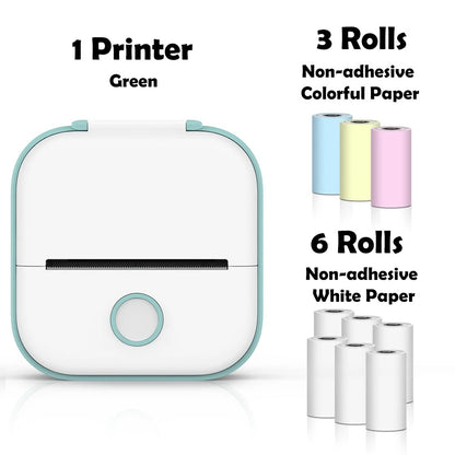 Portable Mini Wireless Thermal Pocket Printer