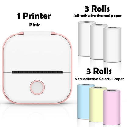 Portable Mini Wireless Thermal Pocket Printer