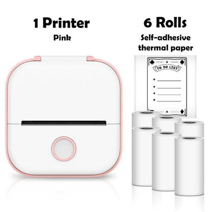 Portable Mini Wireless Thermal Pocket Printer