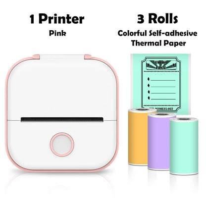 Portable Mini Wireless Thermal Pocket Printer