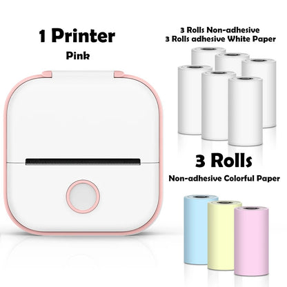 Portable Mini Wireless Thermal Pocket Printer