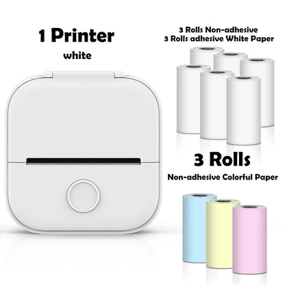 Portable Mini Wireless Thermal Pocket Printer