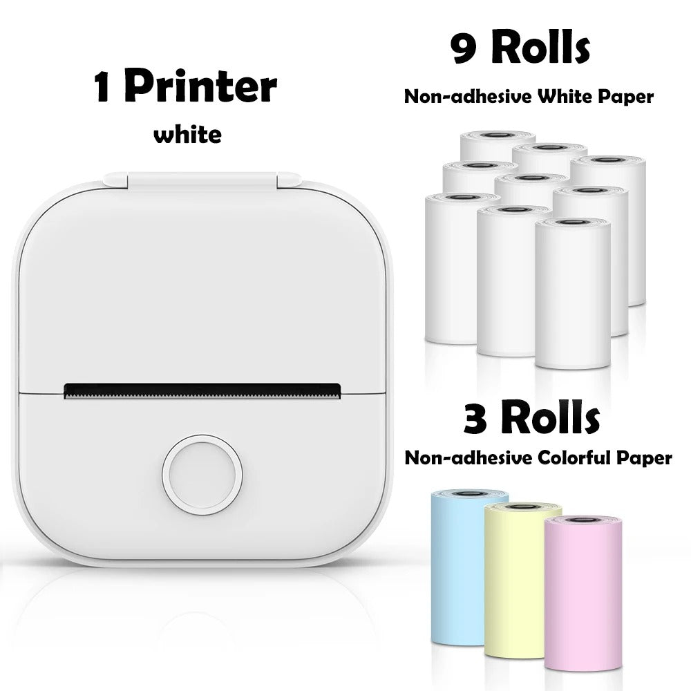 Portable Mini Wireless Thermal Pocket Printer