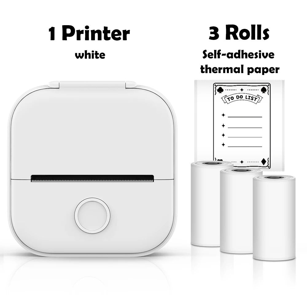 Portable Mini Wireless Thermal Pocket Printer