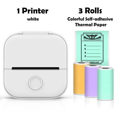 Portable Mini Wireless Thermal Pocket Printer